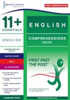 Paperback 11+ Essentials English Comprehensions: Poetry Book 1 (First Past the Post) Book