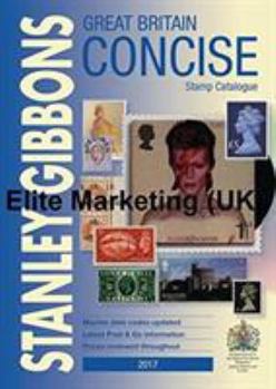 Paperback 2017 Great Britain Concise Stamp Catalog Book
