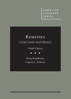 Hardcover Remedies, Cases and Materials (American Casebook Series) Book