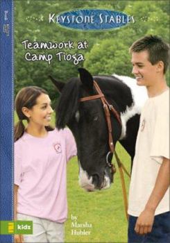 Paperback Teamwork at Camp Tioga (Keystone Stables, No. 4) Book