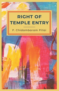 Paperback Right of Temple Entry Book