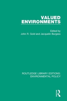 Paperback Valued Environments Book
