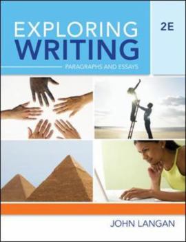 Paperback Exploring Writing: Paragraphs and Essays Book