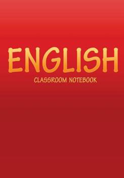 Paperback English Classroom Notebook Book