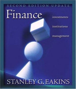 Hardcover Finance: Investments, Institutions, and Management - Update Book
