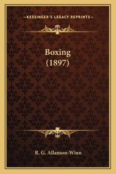 Paperback Boxing (1897) Book