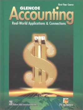 Hardcover Glencoe Accounting: First Year Course, Student Edition Book