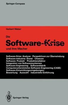 Paperback Die Software-Krise Und Ihre Macher [German] Book