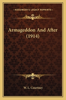 Paperback Armageddon And After (1914) Book