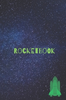 Rocketbook Smart Reusable Notebook : Lined Eco-Friendly Notebook