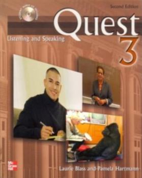 CD-ROM Quest Listening and Speaking, 2nd Edition - Level 3 (Low Advanced to Advanced) - Audio CDs (8) Book