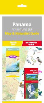 Pamphlet Panama Adventure Set: Map and Naturalist Guide [With Charts] Book