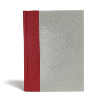 Hardcover KJV Study Bible, Crimson/Gray Cloth Over Board Book