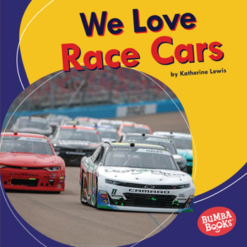 Library Binding We Love Race Cars Book