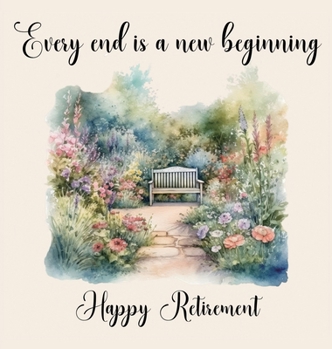 Hardcover Happy Retirement Guest Book with lined pages (hardback) Book