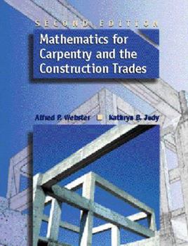 Paperback Mathematics for Carpentry and the Construction Trades Book