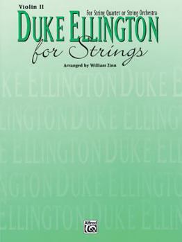 Paperback Duke Ellington for Strings: Violin II Book