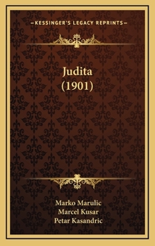 Hardcover Judita (1901) [Croatian] Book