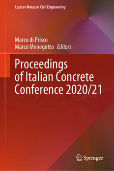Hardcover Proceedings of Italian Concrete Conference 2020/21 Book