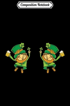 Composition Notebook: Irish Leprechaun Shamrock Boobs St Patricks Day  Journal/Notebook Blank Lined Ruled 6x9 100 Pages