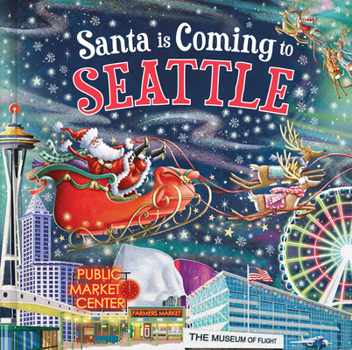 Hardcover Santa Is Coming to Seattle Book