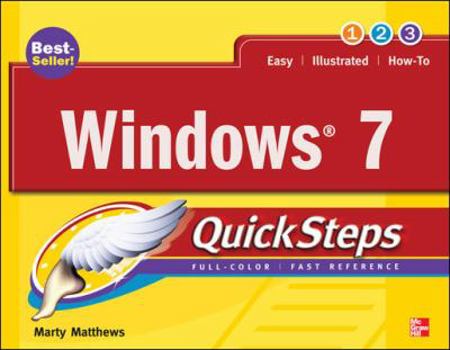 Paperback Windows 7 Quicksteps Book