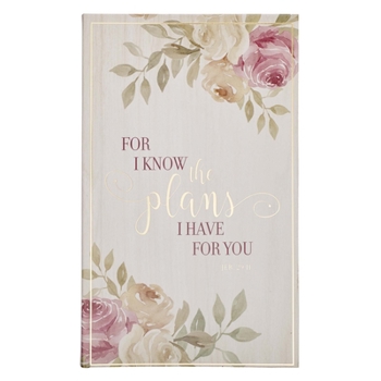 Paperback Journal Flexcover Floral for I Know the Plans Book