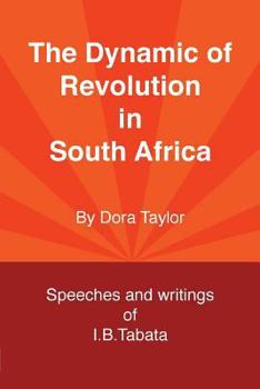 Paperback The Dynamic of Revolution in South Africa Book