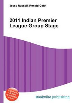 Paperback 2011 Indian Premier League Group Stage Book