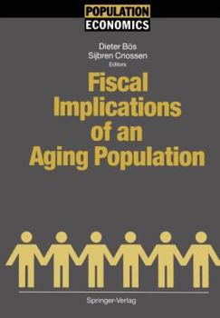 Paperback Fiscal Implications of an Aging Population Book