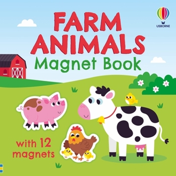 Board book Farm Animals Magnet Book