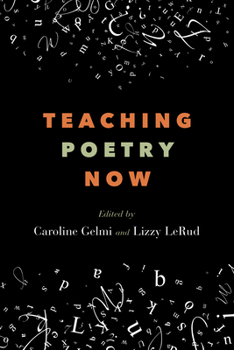 Paperback Teaching Poetry Now Book
