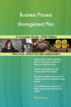 Paperback Business Process Management Plan A Complete Guide - 2020 Edition Book