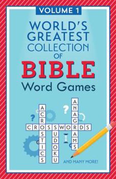 Paperback World's Greatest Collection of Bible Word Games Book