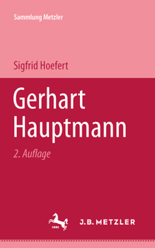 Paperback Gerhart Hauptmann [German] Book