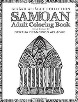 Paperback Samoan Adult Coloring Book