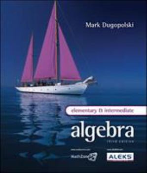 Hardcover Elementary and Intermediate Algebra Book