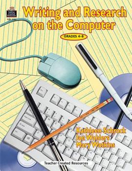 Paperback Writing and Research on the Computer: Grades 4-8 [With CDROM] Book