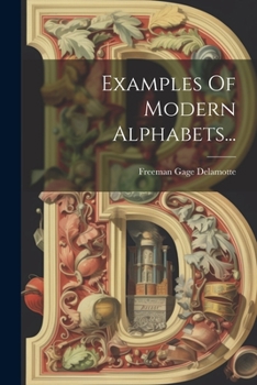 Paperback Examples Of Modern Alphabets... [Arabic] Book