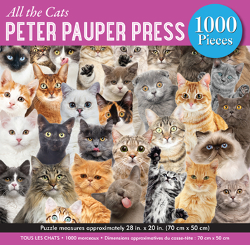 All The Cats 1,000 Piece Jigsaw Puzzle