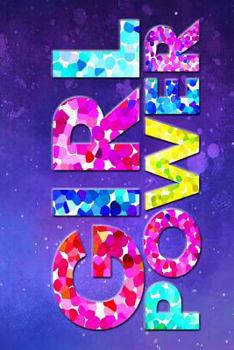 GIRL POWER: 6X9 Groovy Book for Girls with dot grid paper!