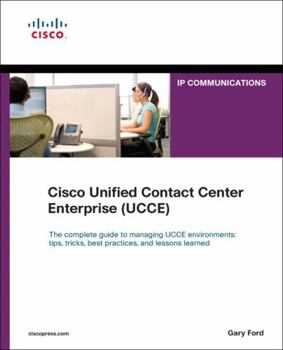 Paperback Cisco Unified Contact Center Enterprise (UCCE) Book