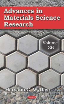 Hardcover Advances in Materials Science Research Book