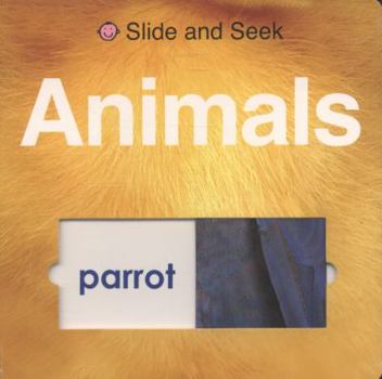 Hardcover Slide & Seek Animals Book