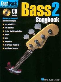 Paperback Fasttrack Bass Songbook 1 - Level 2 Book/Online Audio [With CD (Audio)] Book