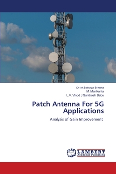 Paperback Patch Antenna For 5G Applications Book