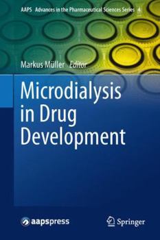 Hardcover Microdialysis in Drug Development Book