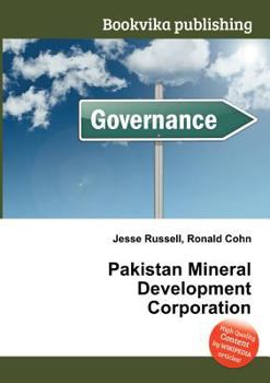 Paperback Pakistan Mineral Development Corporation Book