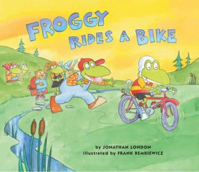 Hardcover Froggy Rides a Bike Book