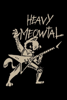 Paperback Heavy Meowtal: Song Writer Notebook for any heavy metal and hard rock cat headbanger. DIY Lyrics Journal and songwriting book - 120 G Book